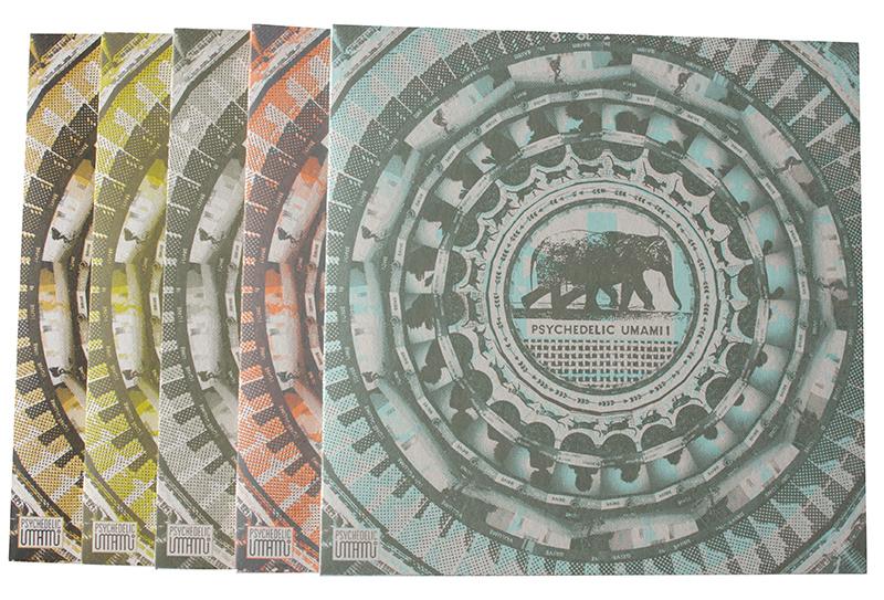 Psychedelic umami vinyl